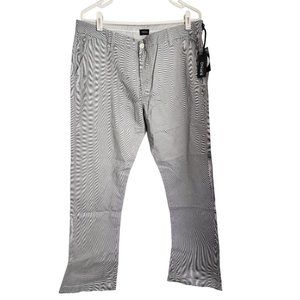 Men's Buffalo David Bitton Slim Straight Parme Pin-Stripe Pants Size 36/32